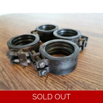 1982-88 Honda VF700 VF750 Magna Interceptor Sabre Carb Holders Insulators 16211-MB0-000